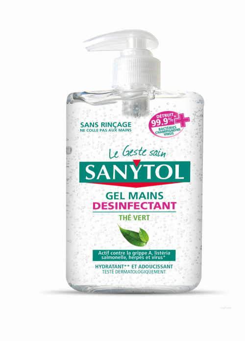 250ML GEL DESINF.MAINS SANYTOL