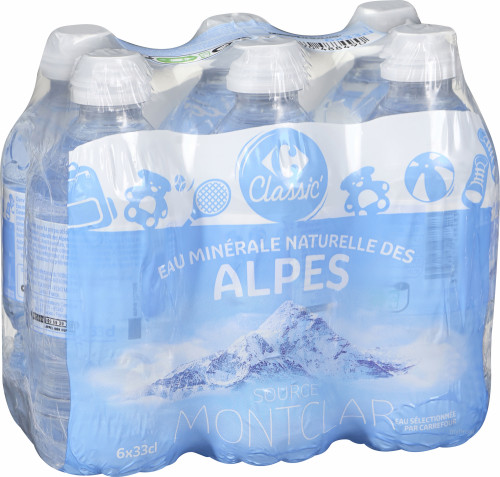 PET 6X33CL EAU ALPES CRF CLASS