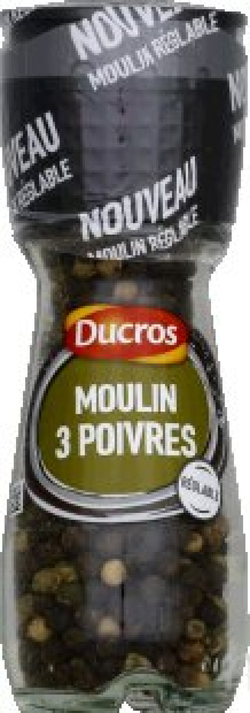 34G MOULIN 3 POIVRES DUCROS