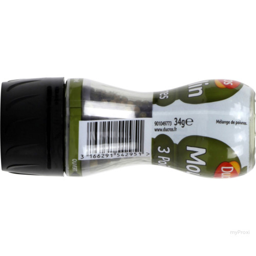 34G MOULIN 3 POIVRES DUCROS