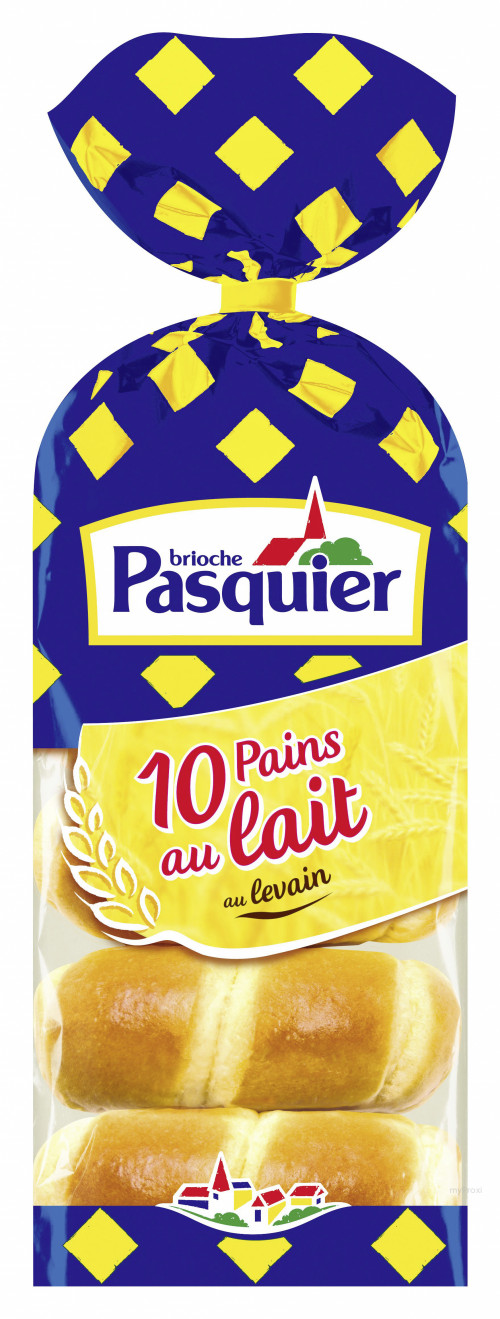 350G PAINS LAIT X10 PASQUIER