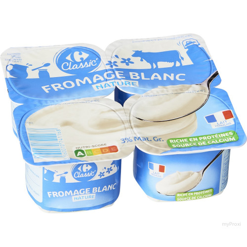 4X100G FROM FRAIS NAT 3% CRF C