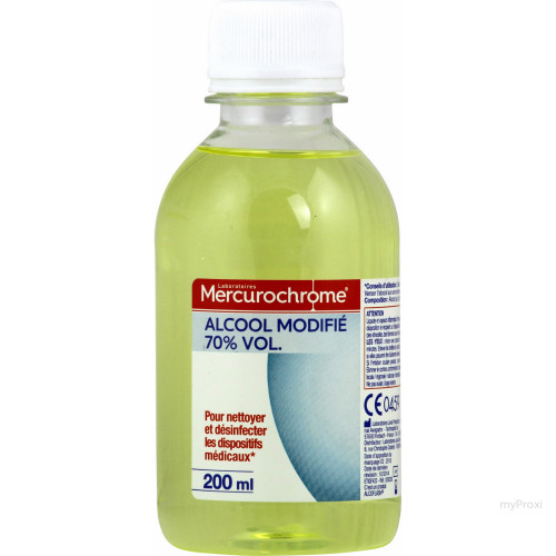 MERCUR ALCOOL 70% 200ML
