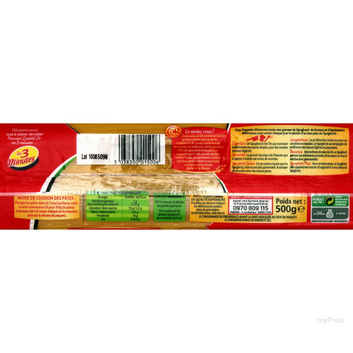 CEL 500G SPAGHETTI PANZANI