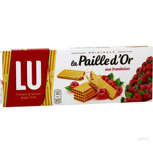 170G PAILLE D'OR FRAMBOISE LU