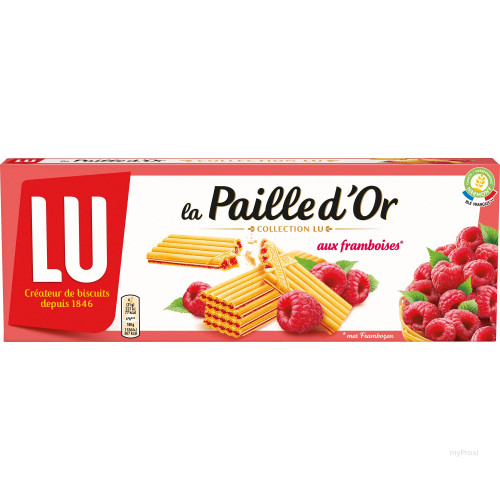 170G PAILLE D'OR FRAMBOISE LU