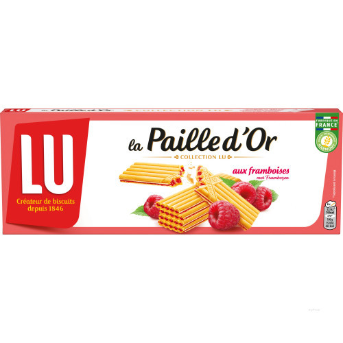 170G PAILLE D'OR FRAMBOISE LU