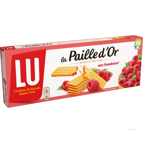 170G PAILLE D'OR FRAMBOISE LU