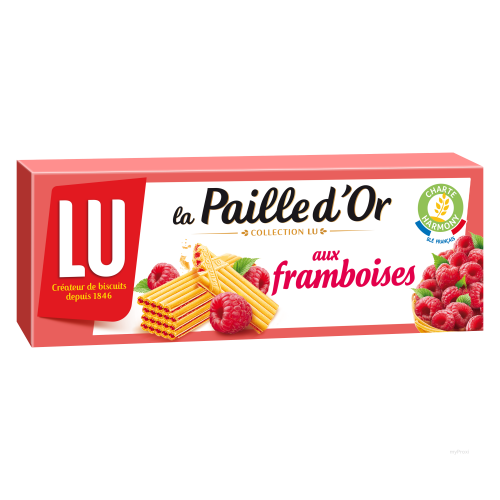 170G PAILLE D'OR FRAMBOISE LU