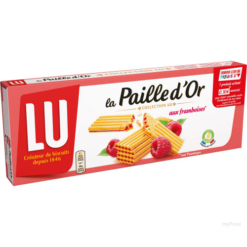 170G PAILLE D'OR FRAMBOISE LU