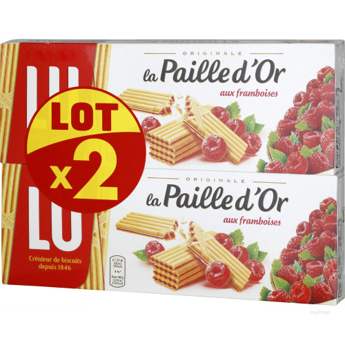2X170G PAILLE D'OR FRAMB. LU