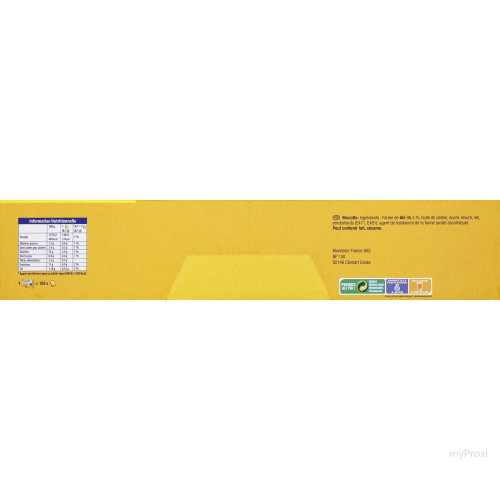 875G 108 BISCOTTES HEUDEBERT