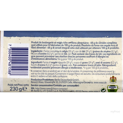 230G WASA FIBRES