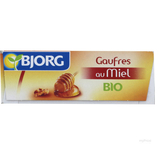 175G GAUFRE MIEL BIO BJORG