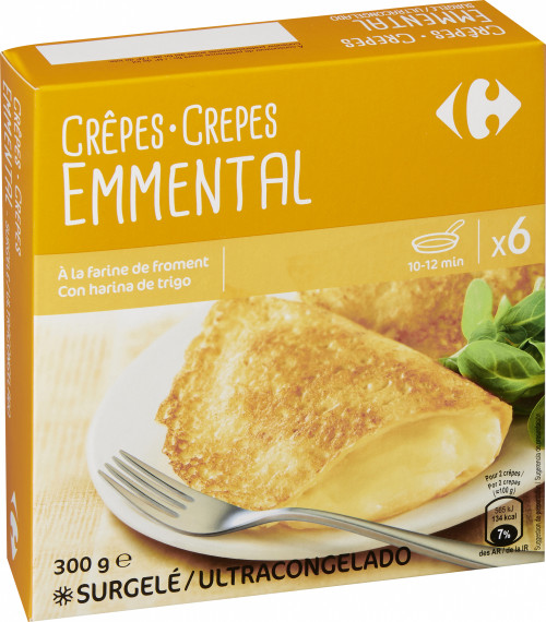 6X50G CREPES FROMAGE CRF CLASS