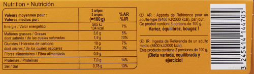 6X50G CREPES FROMAGE CRF CLASS