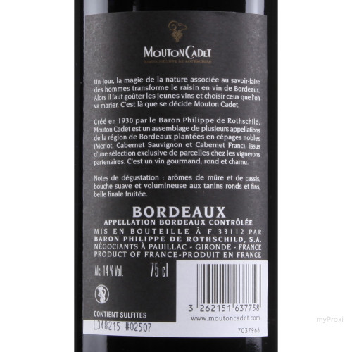 75CL BDX M.CADET RGE ML