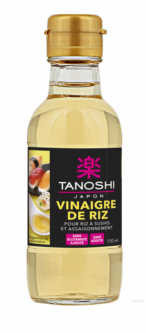 TANOSHI VINAIGRE DE RIZ 15CL