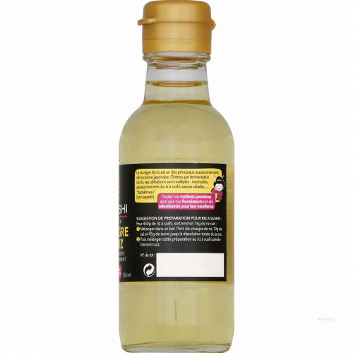 TANOSHI VINAIGRE DE RIZ 15CL