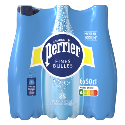 PET 6X50CL PERRIER F. BULLES