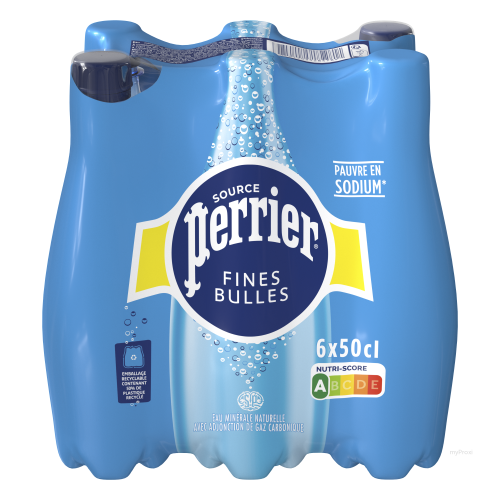 PET 6X50CL PERRIER F. BULLES