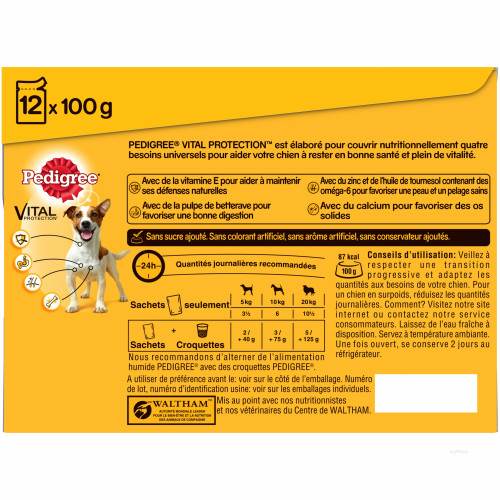 12X100G SF EN SAUCE PEDIGREE