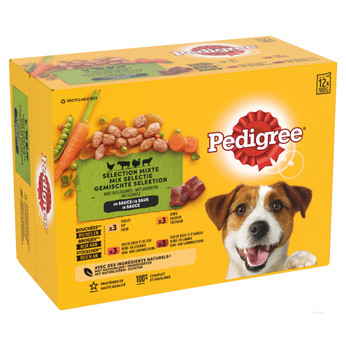 12X100G SF EN SAUCE PEDIGREE