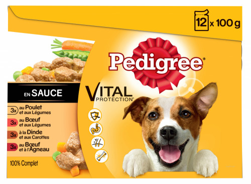 12X100G SF EN SAUCE PEDIGREE