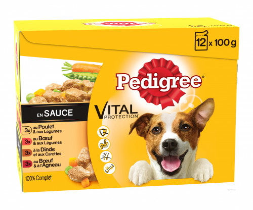 12X100G SF EN SAUCE PEDIGREE
