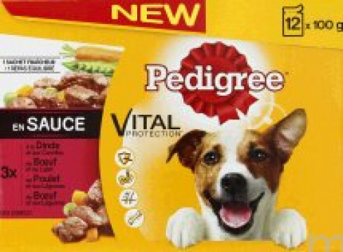 12X100G SF EN SAUCE PEDIGREE