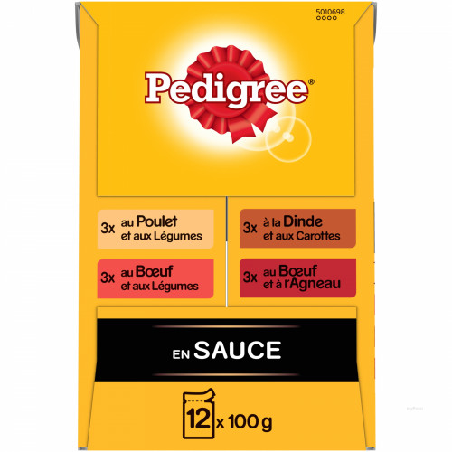 12X100G SF EN SAUCE PEDIGREE
