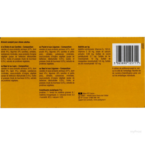12X100G SF EN SAUCE PEDIGREE