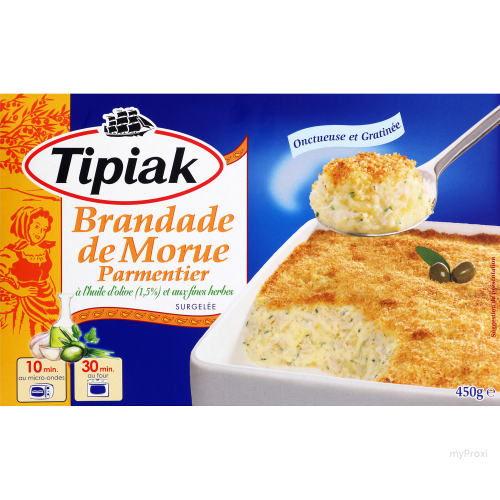 450G BRANDADE MORUE TIPIAK