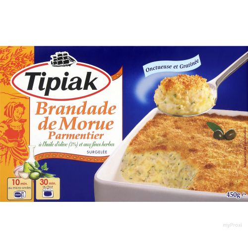 450G BRANDADE MORUE TIPIAK