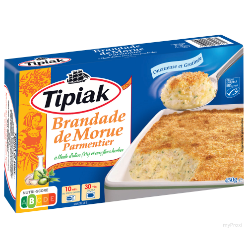 450G BRANDADE MORUE TIPIAK