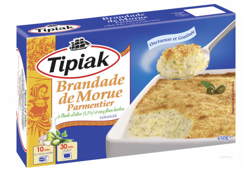450G BRANDADE MORUE TIPIAK