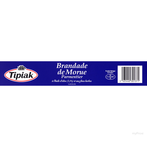 450G BRANDADE MORUE TIPIAK