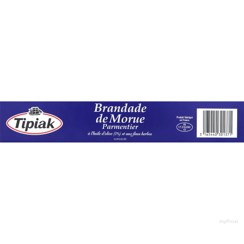 450G BRANDADE MORUE TIPIAK