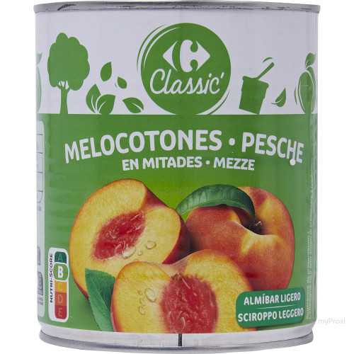 4/4 BOITE PECHES SIROP CRF CLA