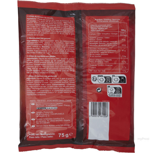 75G BEIGNET CREVETTE CRF