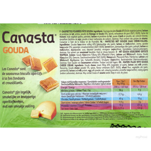 75G GAUF.FROM./CANASTA DELACRE