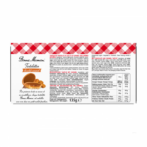ET 135G TARTEL.CHOC.CARAMEL BM