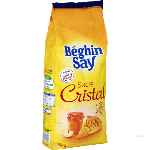 5KG SAC SUCRE CRISTALLISE