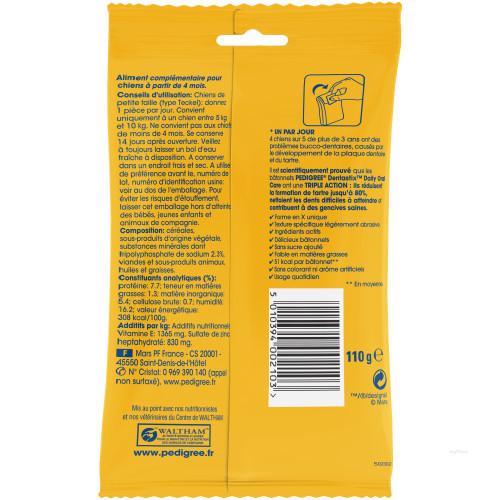 110G DENTASTIX PT CHIENS PED.