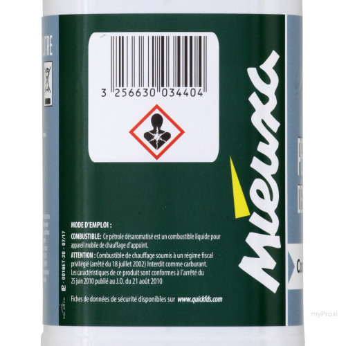 1L PETROLE DESAROMATISE.