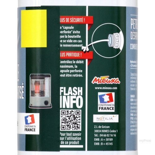 1L PETROLE DESAROMATISE.