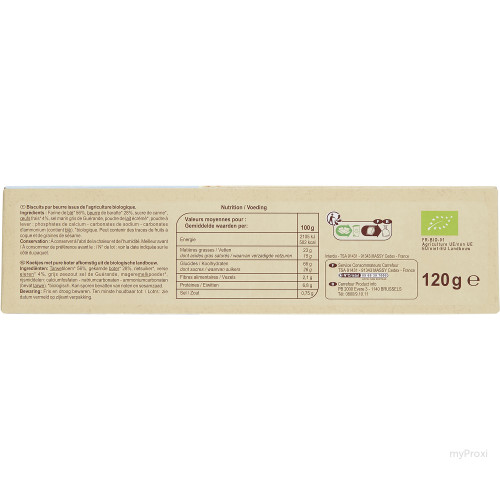 120G GALETTE BRETONNES CRF BIO