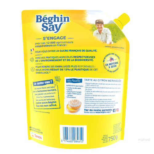 750G SUCRE POUDRE