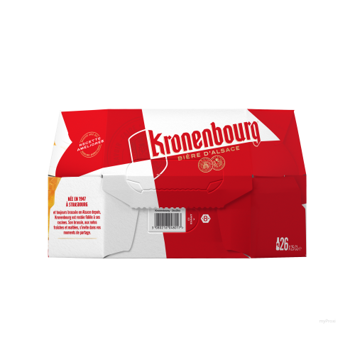 26X25CL BIERE KRONENBOURG