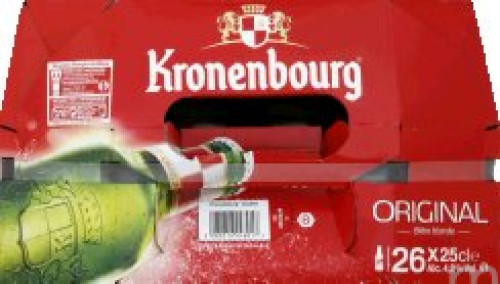 26X25CL BIERE KRONENBOURG